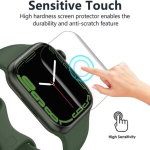 anti bubble anti scratch ultra thin screen protector film for apple watch ultra 8 7 6 se 5 4 3 i phonecases com 2