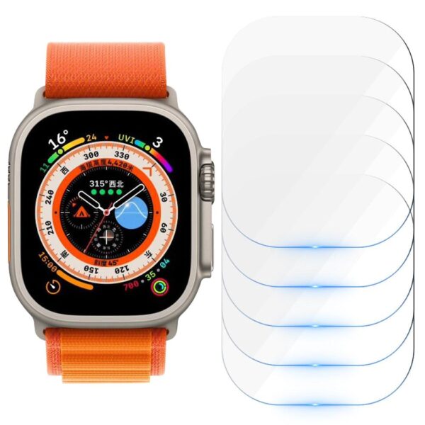 anti scratch hd tempered glass invisible screen protector for apple watch ultra series 49mm i phonecases com 12 23163430895734