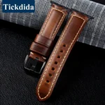 simple wide leather strap for apple watch ultra 7 8 6 se 5 4 3 watch band 38/40/41/42/44/45mm