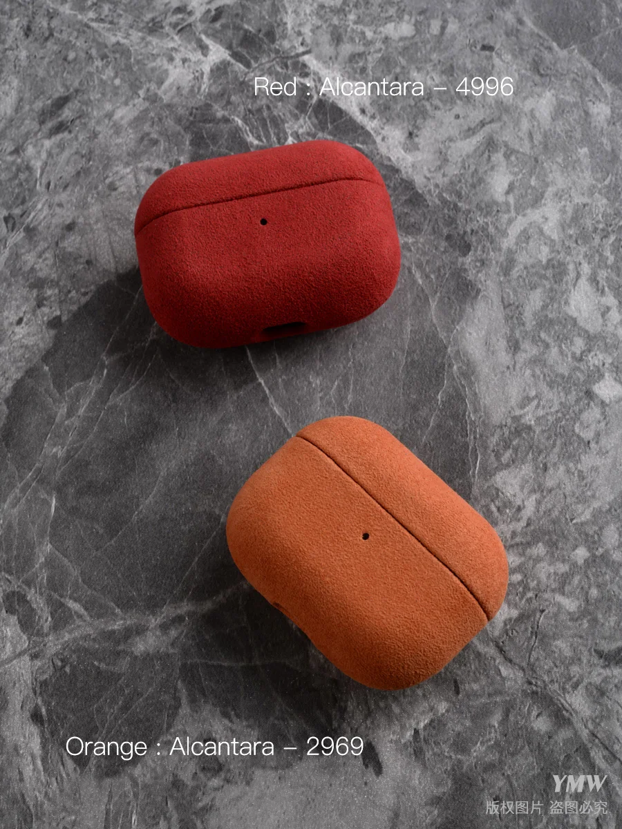 luxury suede alcantara case for airpods pro 2 pro 1 faux leather cases for airpods 3 2 earphones