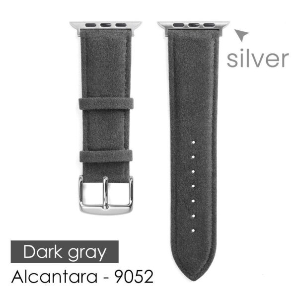 sport luxury alcantara strap for apple watch 45444149mm suede leather band for iwatch i phonecases com 11