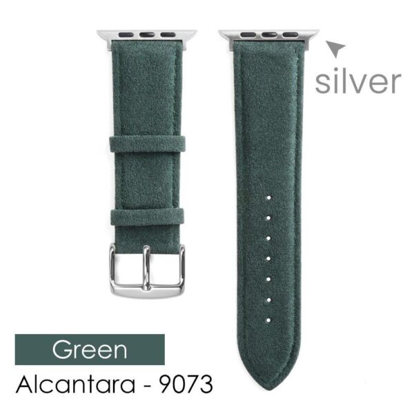 sport luxury alcantara strap for apple watch 45444149mm suede leather band for iwatch i phonecases com 6