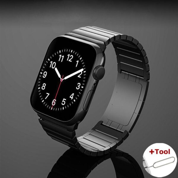 stainless steel bracelet band for apple watch 8 7 4145mm 6543 4440mm ultra 49mm i phonecases com 21