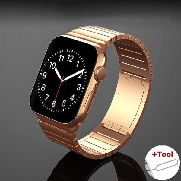 stainless steel bracelet band for apple watch 8 7 4145mm 6543 4440mm ultra 49mm i phonecases com 28