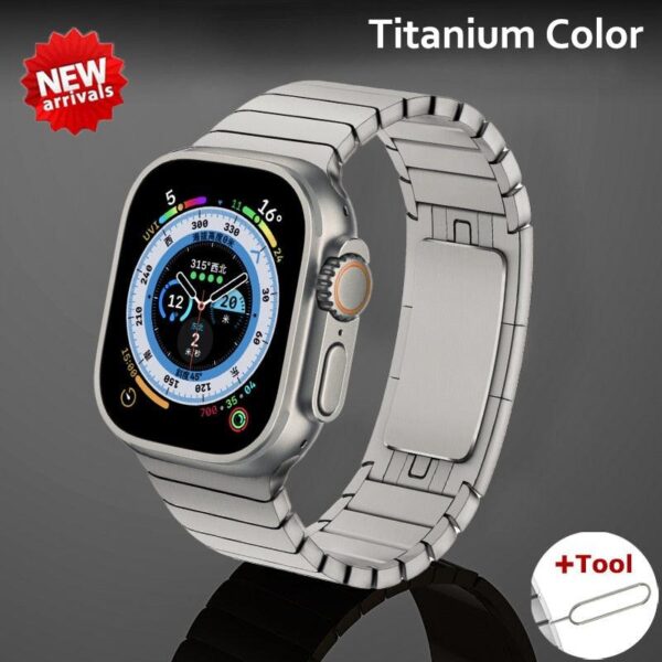 stainless steel bracelet band for apple watch 8 7 4145mm 6543 4440mm ultra 49mm i phonecases com 30 23163449999478