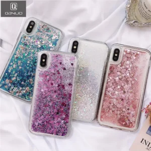 glitter bling sequin quicksand love hearts phone case for iphone 14 plus 13 pro 12 pro max