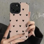 cute love heart couples camera protection case for iphone 11 12 13 14 pro max 15 pro max x xr xs max 7 8plus soft tpu back cover