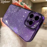 original shockproof silicon glitter case for iphone 14 plus pro max 13 pro mini soft cover