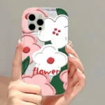 oil painting shockproof soft back cover flower iphone series phone case jk40